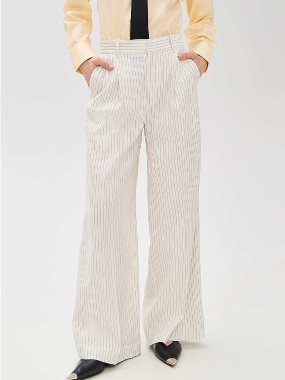 Madewell The Harlow Wide-Leg pants Sz 6